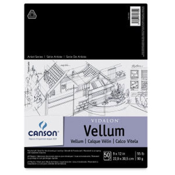 Canson Vidalon Vellum 9x12